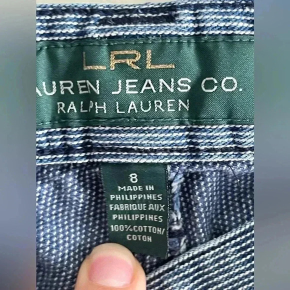 LRL Lauren Jeans Co Sailor Button Pants - Picture 5 of 10